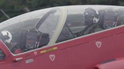 Teaser: la vuelta de Lewis Hamilton con las Red Arrows