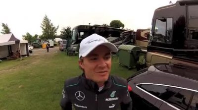 Nico Rosberg habla de su triunfo en el Gran Premio de Gran Bretaña 2013