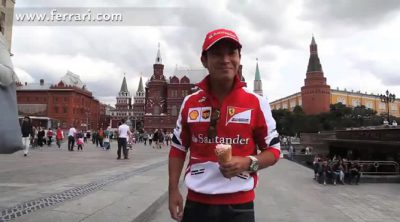 Kamui Kobayashi descubre la ciudad de Moscú