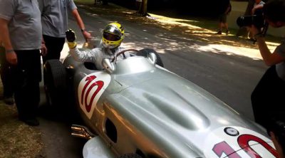 Detrás de las cámaras con Nico Rosberg en el Festival de Goodwood 2013