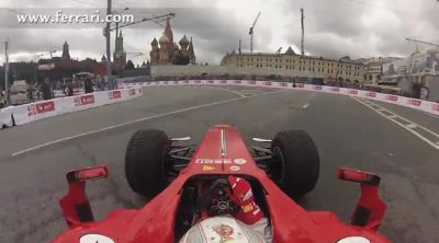 'On board' con Kamui Kobayashi en el Moscow City Racing