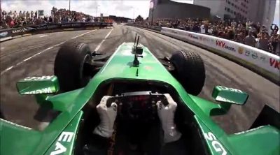 'On board' con Giedo van der Garde en Rotterdam