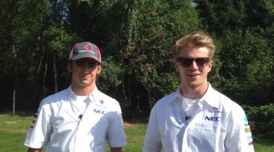 Hülkenberg y Gutiérrez responden a los fans antes del GP de Bélgica 2013