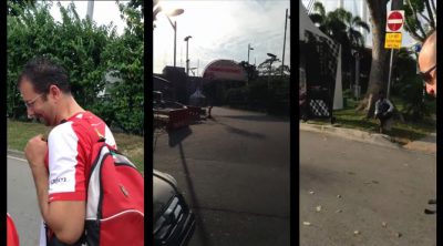 Viajando de Maranello a Singapur