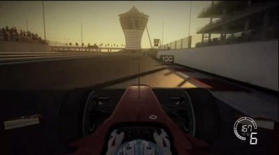 Vuelta virtual al Circuito de Abu Dabi sobre un Ferrari