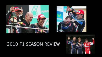 Vettel, Webber y Horner resumen la temporada 2010 de Red Bull