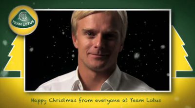 Felicitación navideña de 'Lotus Racing'