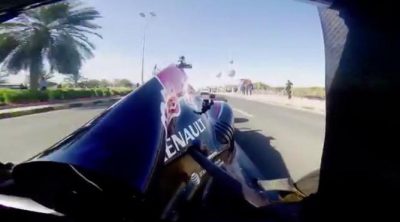 Kuwait recibe a Carlos Sainz y Red Bull Racing