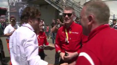 Un día muy especial para Fernando Alonso en las 24 horas de Le Mans