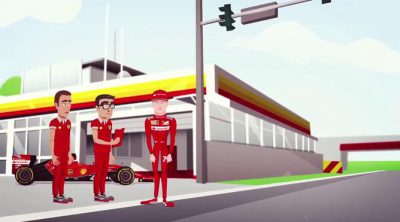 Ferrari presenta la versión china de su web con un vídeo muy animado
