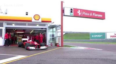 Vuelta 'onboard' con Sebastian Vettel en el Ferrari F2012 en Fiorano
