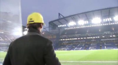 Felipe Nasr visita el estadio del Chelsea FC