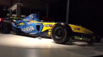 Inauguración del circuito-museo Fernando Alonso