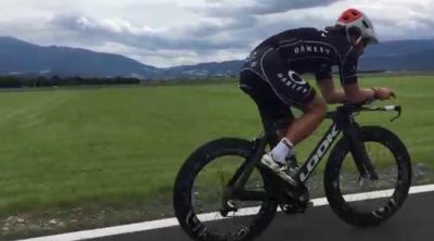 Así entrena Fernando Alonso en bicicleta