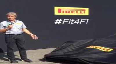 Pirelli presenta el prototipo de monoplaza para 2017