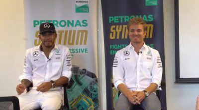 ¿Qué pensaban Lewis Hamilton y Nico Rosberg al llegar a Malasia?