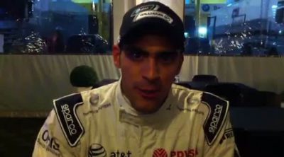 Pastor Maldonado envía un saludo a los lectores de 'F1 al día'