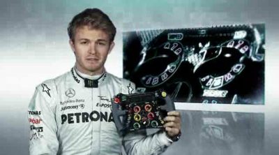 Rosberg nos explica como funciona su volante