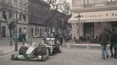 Monoplazas de Mercedes GP como coches de calle