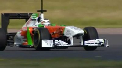 Test aerodinámico de Force India con Hülkenberg