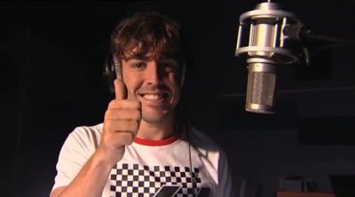 Fernando Alonso dobla a su personaje de 'Cars 2' - #1