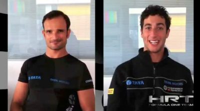 Entrevista a Vitantonio Liuzzi y Daniel Ricciardo