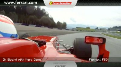 Marc Gené rueda en el Red Bull Ring con el Ferrari F60