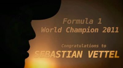 Entrevista a Sebastian Vettel tras lograr su segundo título de Campeón del Mundo de F1