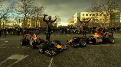 Red Bull Racing celebra su temporada 2011 en Milton Keynes