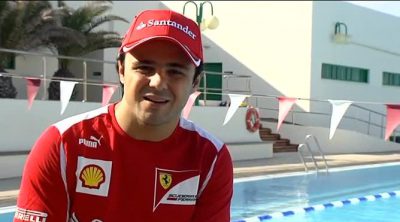 Felipe Massa habla desde Lanzarote