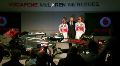 Presentación del McLaren MP4-27 de 2012