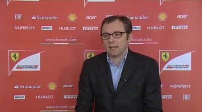 Stefano Domenicali, jefe de Ferrari, habla sobre el F2012