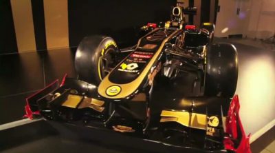 Presentación del Lotus E20 de 2012