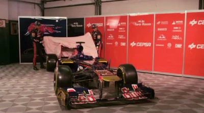 Presentación del Toro Rosso STR7 de 2012