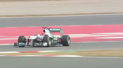 Michael Schumacher, Nico Rosberg, Ross Brawn y Norbert Haug hablan sobre el nuevo Mercedes W03