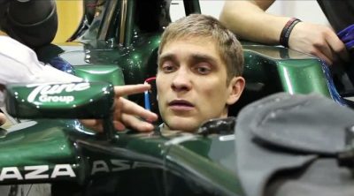 El primer día de Vitaly Petrov en Caterham F1