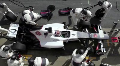 Así prepara Sauber sus 'pit-stops'