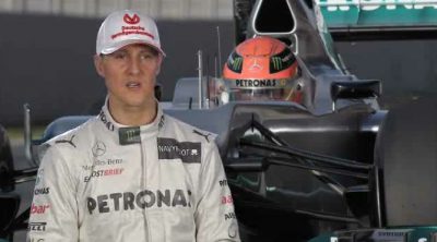 Michael Schumacher se prepara para la temporada 2012