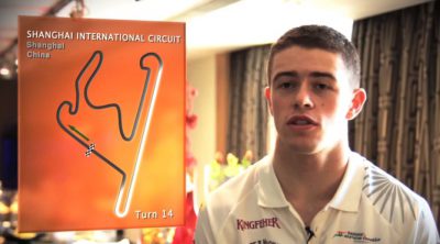 Paul di Resta analiza el circuito de Shanghai