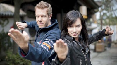 Making of 'Kung Fu Vettel'