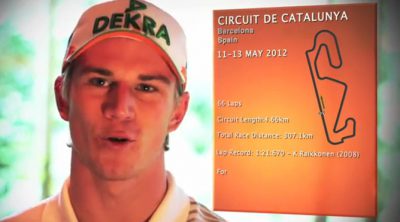 Nico Hülkenberg analiza el circuito de Montmeló