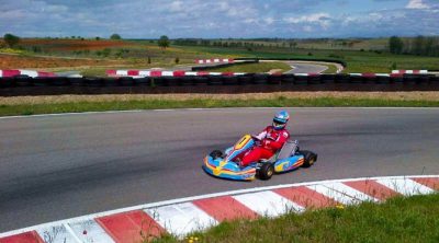 Fernando Alonso prepara el GP de Mónaco 2012 disfrutando del karting