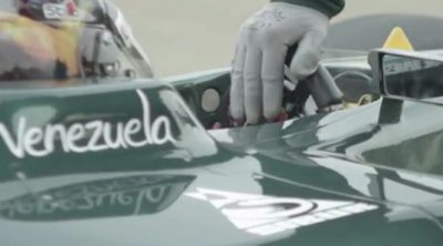 Rodolfo González realizó con Caterham un test aerodinámico en Duxford