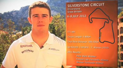 Paul di Resta analiza el circuito de Silverstone