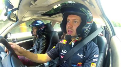 Making of del videoclip de Melanie Fiona con Sebastian Vettel