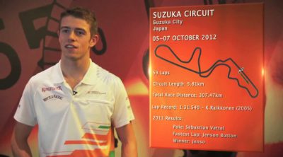 Paul di Resta analiza el circuito de Suzuka