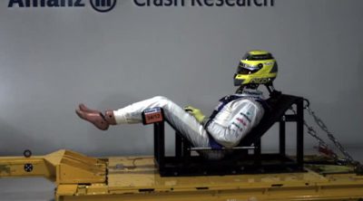Nico Rosberg nos explica la importancia del cinturón de seguridad en la Fórmula 1